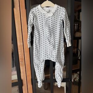 Magnolia baby deer buck antlers hunting footies pima cotton boy zippy onesie